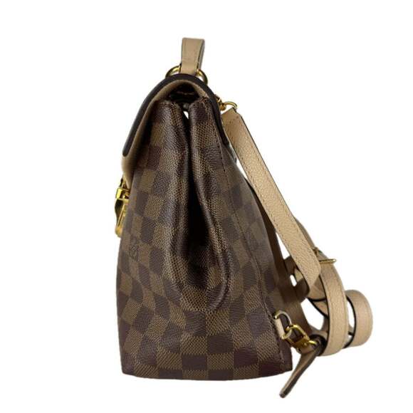 LOUIS VUITTON Brown Damier Leather Backpack main image 8